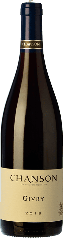 29,95 € Бесплатная доставка | Красное вино Chanson Givry старения A.O.C. Bourgogne Бургундия Франция Pinot Black бутылка 75 cl