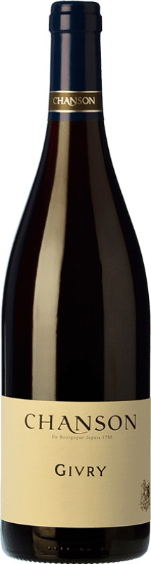 29,95 € Envio grátis | Vinho Tinto Domaine Chanson Crianza A.O.C. Givry Borgonha França Pinot Noir Garrafa 75 cl
