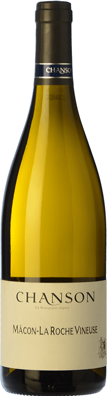 19,95 € 送料無料 | 白ワイン Domaine Chanson La Roche Vineuse A.O.C. Mâcon ブルゴーニュ フランス Chardonnay — シャルドネ 75 cl