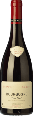 19,95 € 送料無料 | 赤ワイン Domaine Coillot 高齢者 A.O.C. Bourgogne ブルゴーニュ フランス Pinot Black ボトル 75 cl