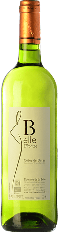 15,95 € Envío gratis | Vino blanco La Belle L'Effontée Blanc Francia Sauvignon Blanca, Sémillon, Muscadelle, Ugni Blanco Botella 75 cl