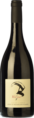 16,95 € 免费送货 | 红酒 La Bresse Clos de la Bresse 年轻的 A.O.C. Côtes du Roussillon Villages 鲁西永 法国 Syrah, Grenache 瓶子 75 cl