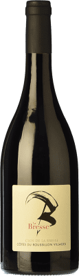 17,95 € Spedizione Gratuita | Vino Rosso Domaine de La Bresse Clos de la Bresse Villages Giovane A.O.C. Côtes du Roussillon Rossiglione Francia Syrah, Garnacha — Grenache Eco — Biologico 75 cl