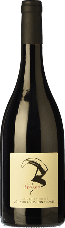 16,95 € Envoi gratuit | Vin rouge La Bresse Clos de la Bresse Jeune A.O.C. Côtes du Roussillon Villages Roussillon France Syrah, Grenache Bouteille 75 cl