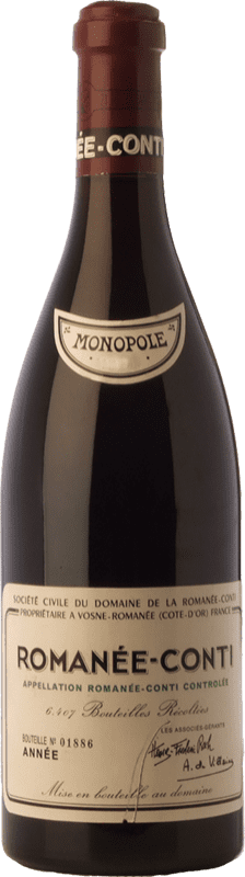 16,95 € 免费送货 | 红酒 Romanée-Conti 预订 A.O.C. Romanée-Conti 勃艮第 法国 Pinot Black 瓶子 75 cl