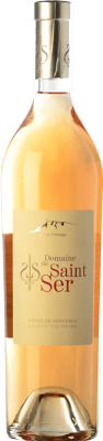 17,95 € 送料無料 | ロゼワイン Saint Ser Cuvée, Rosé — ロゼ, Prestige — プレステージ A.O.C. Côtes de Provence プロヴァンス フランス Syrah — シラー, Garnacha — グルナッシュ, Cinsault — サンソー 75 cl