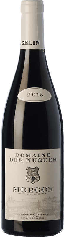 15,95 € Spedizione Gratuita | Vino Rosso Domaine des Nugues Rovere A.O.C. Morgon Beaujolais Francia Gamay Bottiglia 75 cl