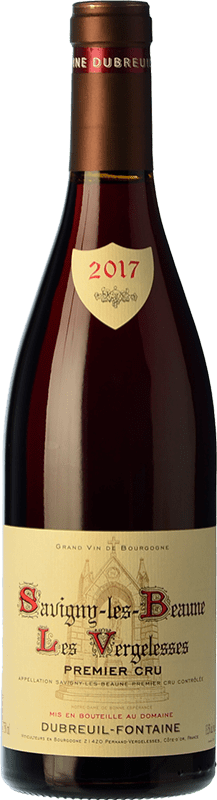 37,95 € Бесплатная доставка | Красное вино Dubreuil-Fontaine Les Vergelesses 1er Cru Молодой A.O.C. Savigny-lès-Beaune Бургундия Франция Pinot Black бутылка 75 cl