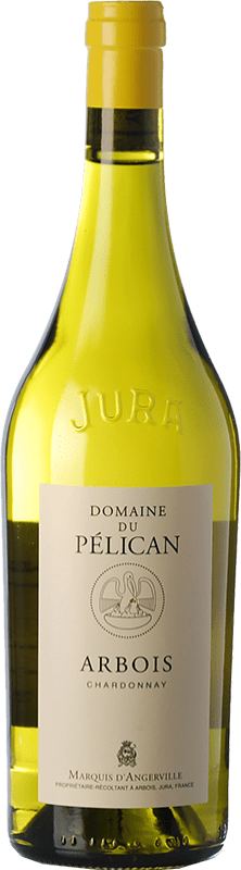 43,95 € Envío gratis | Vino blanco Pélican Crianza A.O.C. Arbois Jura Francia Chardonnay Botella 75 cl