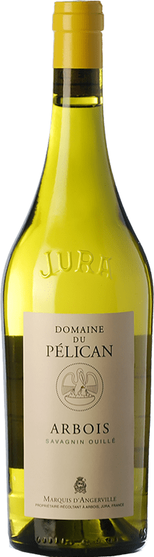 37,95 € Envío gratis | Vino blanco Pélican Crianza A.O.C. Arbois Jura Francia Savagnin Botella 75 cl