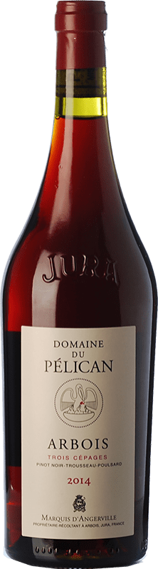 37,95 € Kostenloser Versand | Rotwein Domaine du Pélican 3 Cépages Alterung A.O.C. Arbois Jura Frankreich Spätburgunder, Poulsard Flasche 75 cl