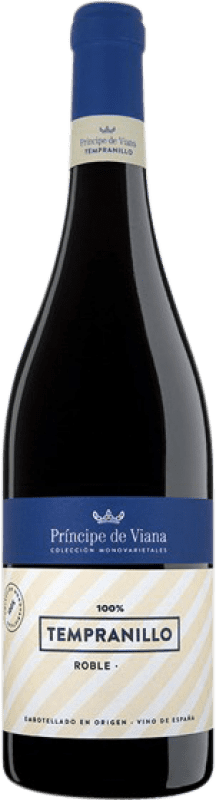 5,95 € Envío gratis | Vino tinto Príncipe de Viana D.O. Navarra Navarra España Tempranillo Botella 75 cl