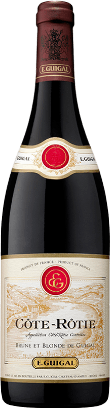 57,95 € Kostenloser Versand | Rotwein Domaine E. Guigal Brune & Blonde Reserve A.O.C. Côte-Rôtie Rhône Frankreich Syrah, Viognier Flasche 75 cl