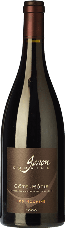 94,95 € 免费送货 | 红酒 Garon Les Rochins 岁 A.O.C. Côte-Rôtie 罗纳 法国 Syrah 瓶子 75 cl