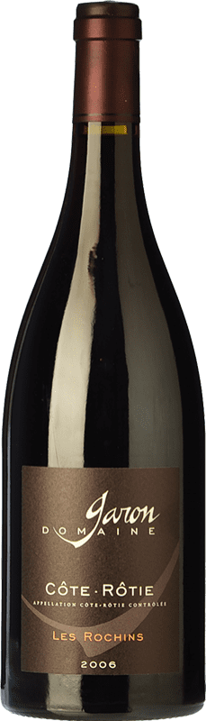 99,95 € Envío gratis | Vino tinto Domaine Garon Les Rochins Crianza A.O.C. Côte-Rôtie Rhône Francia Syrah Botella 75 cl