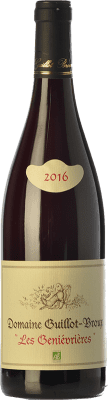 26,95 € Kostenloser Versand | Rotwein Guillot-Broux Les Geniévrières Alterung A.O.C. Bourgogne Burgund Frankreich Pinot Schwarz Flasche 75 cl