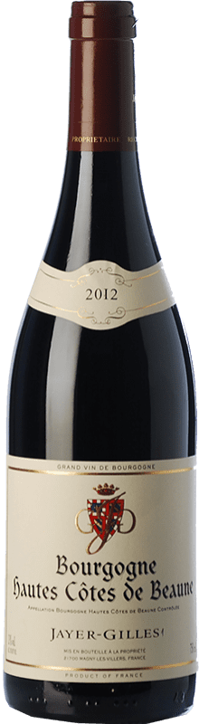 46,95 € Kostenloser Versand | Rotwein Jayer-Gilles Alterung A.O.C. Côte de Beaune Burgund Frankreich Pinot Schwarz Flasche 75 cl