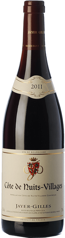 59,95 € Kostenloser Versand | Rotwein Jayer Gilles Villages Crianza — Kurze Fassreifung A.O.C. Côte de Nuits Burgund Frankreich Pinot Noir — Spätburgunder 75 cl