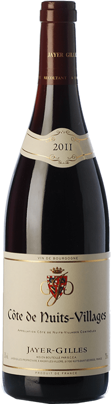 59,95 € Envio grátis | Vinho tinto Jayer Gilles Crianza A.O.C. Côte de Nuits-Villages Borgonha França Pinot Preto Garrafa 75 cl