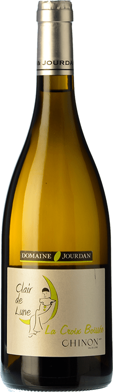 22,95 € 免费送货 | 白葡萄酒 Jourdan & Pichard Clair de Lune A.O.C. Chinon 卢瓦尔河 法国 Chenin — 白诗南 Eco — 生态 有机 天然 75 cl