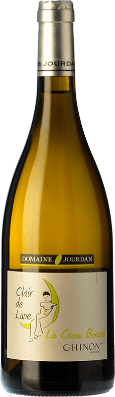 21,95 € Kostenloser Versand | Weißwein Jourdan & Pichard Clair de Lune A.O.C. Chinon Loire Frankreich Chenin Weiß Flasche 75 cl