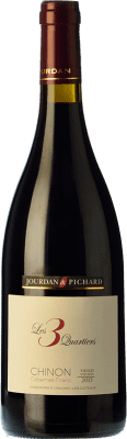 Jourdan & Pichard Les 3 Quartiers Cabernet Franc Crianza Eco Biologique 75 cl