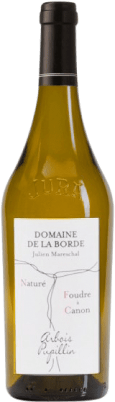 33,95 € Бесплатная доставка | Белое вино La Borde Foudre à Canon Naturé A.O.C. Arbois Pupillin Jura Франция Savagnin бутылка 75 cl