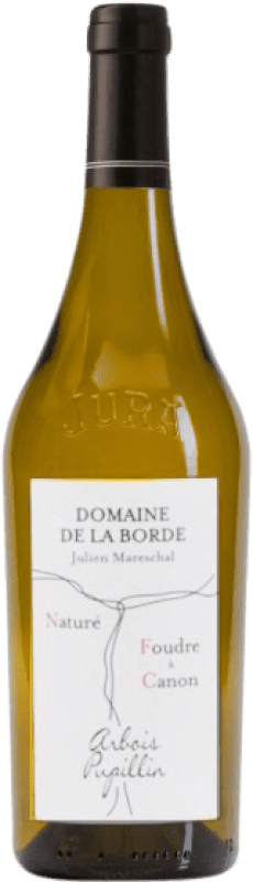 35,95 € Kostenloser Versand | Weißwein Domaine de La Borde Foudre à Canon Naturé A.O.C. Arbois Pupillin Jura Frankreich Savagnin Flasche 75 cl