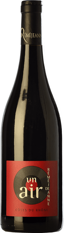 14,95 € 免费送货 | 红酒 La Réméjeanne Un Air de Réméjeanne 年轻的 A.O.C. Côtes du Rhône 罗纳 法国 Syrah, Grenache 瓶子 75 cl