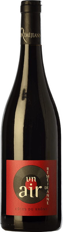 15,95 € Kostenloser Versand | Rotwein Domaine La Réméjeanne Un Air de Réméjeanne Jung A.O.C. Côtes du Rhône Rhône Frankreich Syrah, Garnacha — Grenache Flasche 75 cl