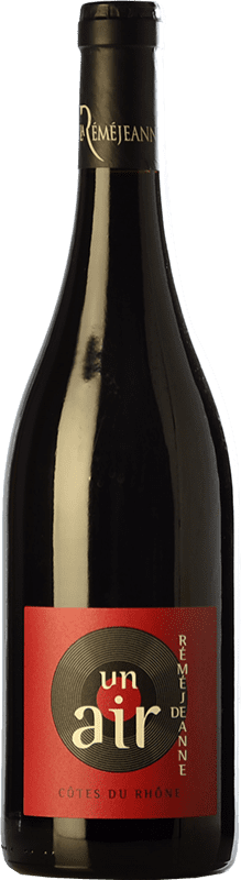 15,95 € Envio grátis | Vinho tinto Domaine La Réméjeanne Un Air de Réméjeanne Jovem A.O.C. Côtes du Rhône Rhône França Syrah, Grenache Garrafa 75 cl