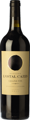 24,95 € Free Shipping | Red wine L'Ostal Cazes La Livinière Aged I.G.P. Vin de Pays Languedoc Languedoc France Syrah, Grenache, Monastrell, Carignan Bottle 75 cl