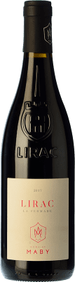 17,95 € Envio grátis | Vinho tinto Maby La Fermade Jovem A.O.C. Lirac Rhône França Syrah, Grenache, Mourvèdre Garrafa 75 cl