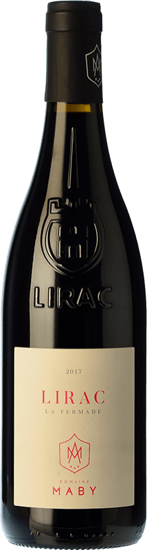 18,95 € Free Shipping | Red wine Domaine Maby La Fermade Young A.O.C. Lirac Rhône France Syrah, Grenache, Mourvèdre Bottle 75 cl