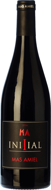 16,95 € Free Shipping | Red wine Mas Amiel Initial Aged A.O.C. Maury Roussillon France Syrah, Grenache, Carignan Bottle 75 cl