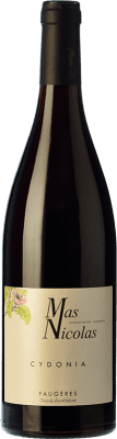 12,95 € Бесплатная доставка | Красное вино Mas Nicolas Cydonia Faugères старения I.G.P. Vin de Pays Languedoc Лангедок Франция Syrah, Grenache, Carignan, Mourvèdre бутылка 75 cl