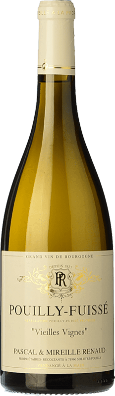 26,95 € Free Shipping | White wine Pascal & Mireille Renaud Vieilles Vignes Aged A.O.C. Pouilly-Fuissé Burgundy France Chardonnay Bottle 75 cl