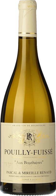 29,95 € Free Shipping | White wine Pascal & Mireille Renaud Aux Bouthières Aged A.O.C. Pouilly-Fuissé Burgundy France Chardonnay Bottle 75 cl