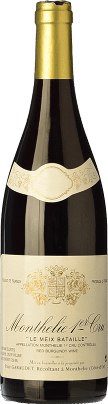 35,95 € 免费送货 | 红酒 Paul Garaudet Premier Cru Le Meix Bataille 岁 A.O.C. Monthélie 勃艮第 法国 Pinot Black 瓶子 75 cl