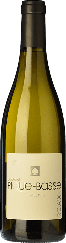 21,95 € 免费送货 | 白酒 Pique-Basse L'Atout du Pique 岁 A.O.C. Côtes du Rhône Villages 罗纳 法国 Grenache White 瓶子 75 cl