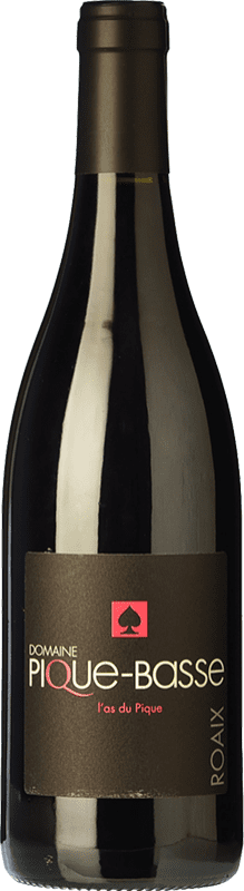 19,95 € Envoi gratuit | Vin Rouge Pique-Basse L'As du Pique Villages Jeune A.O.C. Côtes du Rhône Rhône France Syrah, Garnacha — Grenache, Monastrell Eco — Biologique Bouteille 75 cl