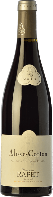 41,95 € Envío gratis | Vino tinto Père Rapet Crianza A.O.C. Aloxe-Corton Borgoña Francia Pinot Negro Botella 75 cl