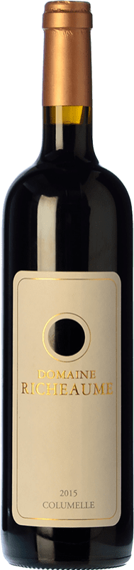 41,95 € Kostenloser Versand | Rotwein Richeaume Columelle Alterung Provence Frankreich Merlot, Syrah, Cabernet Franc Flasche 75 cl