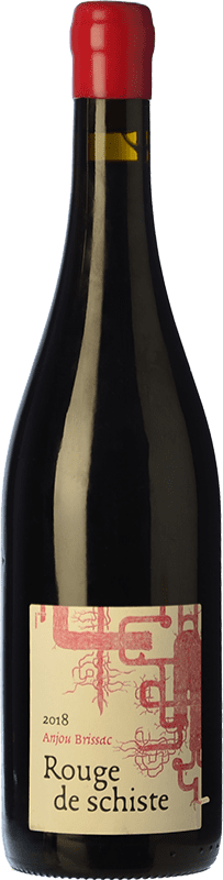 16,95 € Бесплатная доставка | Красное вино Richou Rouge de Schiste старения A.O.C. Anjou Луара Франция Cabernet Sauvignon, Cabernet Franc бутылка 75 cl