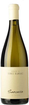 27,95 € Envío gratis | Vino blanco Saget La Perrière Domaine de Terres Blanches Le Vallon Crianza A.O.C. Sancerre Loire Francia Sauvignon Blanca Botella 75 cl