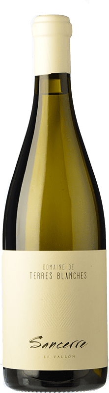 27,95 € 免费送货 | 白酒 Saget La Perrière Domaine de Terres Blanches Le Vallon 岁 A.O.C. Sancerre 卢瓦尔河 法国 Sauvignon White 瓶子 75 cl