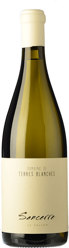28,95 € Spedizione Gratuita | Vino bianco Saget La Perrière Domaine de Terres Blanches Le Vallon Crianza A.O.C. Sancerre Loire Francia Sauvignon Bianca Bottiglia 75 cl