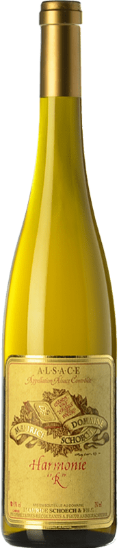 49,95 € Kostenloser Versand | Weißwein Maurice Schoech Harmonie R A.O.C. Alsace Elsass Frankreich Gewürztraminer, Riesling, Pinot Grau Flasche 75 cl