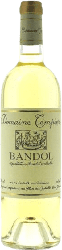 28,95 € 送料無料 | 白ワイン Tempier Blanc A.O.C. Bandol プロヴァンス フランス Clairette Blanche, Ugni Blanco ボトル 75 cl