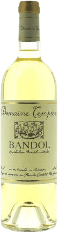 29,95 € Kostenloser Versand | Weißwein Domaine Tempier Blanc A.O.C. Bandol Provence Frankreich Clairette Blanche, Ugni Blanco Flasche 75 cl